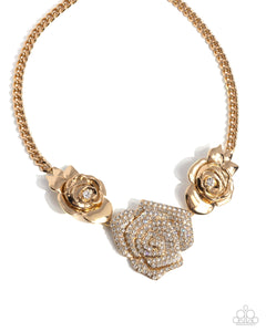 Bouquet Beacon - Gold Necklace