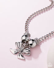 Load image into Gallery viewer, Big Deal Bow - White Necklace