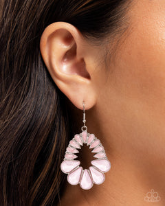Mesmerizing Moment - Pink Earrings