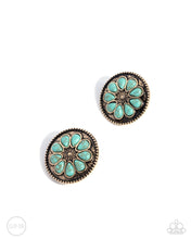 Load image into Gallery viewer, Promising Passage - Gold Clip-on Earrings