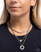 Load image into Gallery viewer, Dominant Dignity - White Necklace
