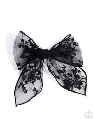 Catwalk Chic -  Black Hair Accessory