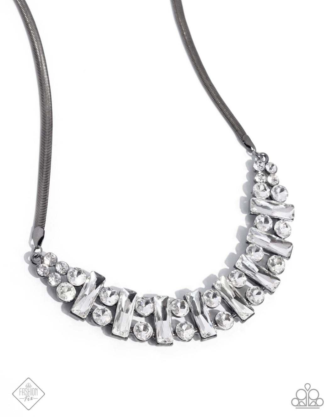 Adorably Assertive - Black Necklace