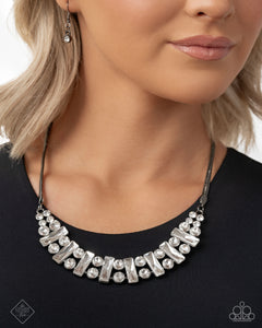 Adorably Assertive - Black Necklace