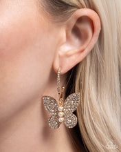 Load image into Gallery viewer, Butterfly Boundary - Gold Earrings