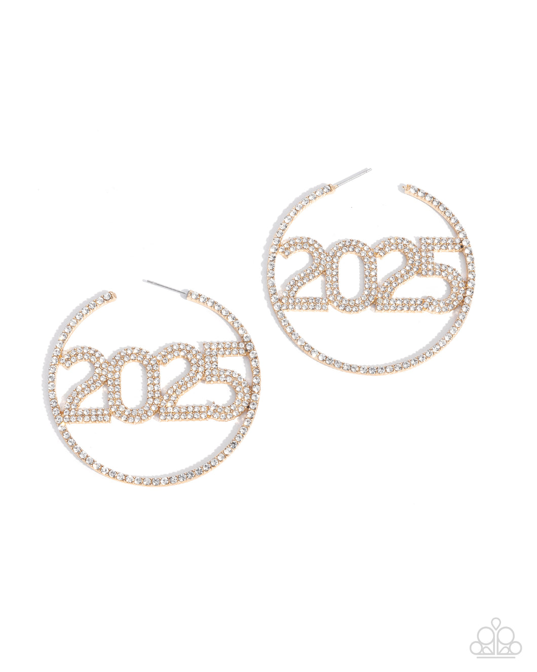 This is Gonna Be My Year - Gold Earrings