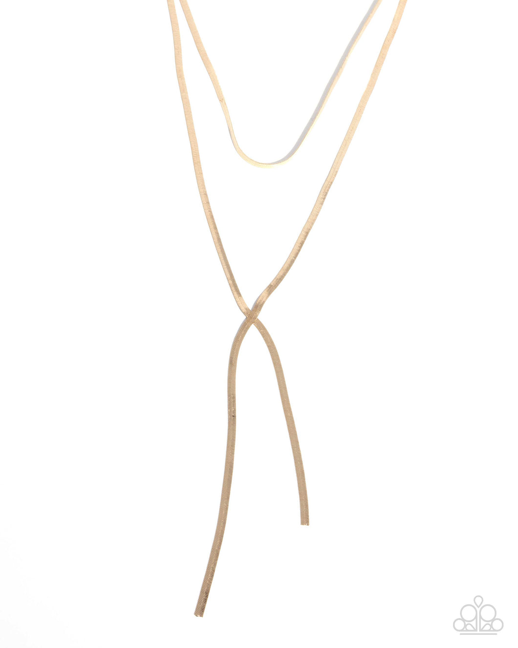 Monochromatic Movement - Gold Necklace