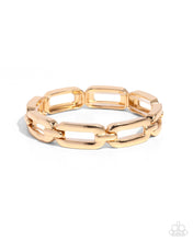 Load image into Gallery viewer, Symmetrical Sheen - Gold Bracelet