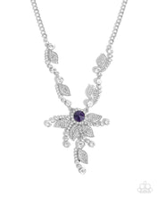 Load image into Gallery viewer, Cinematic Chic - Purple Necklace