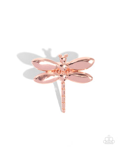 Durable Dragonfly - Copper Ring