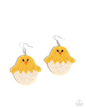 Load image into Gallery viewer, Capricious Chick - Yellow Earrings