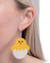 Load image into Gallery viewer, Capricious Chick - Yellow Earrings