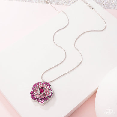 Blossoming Belle - Red Rose Necklace - April 2025 Life of the Party