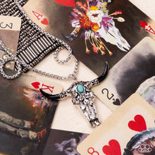 Load image into Gallery viewer, Longhorn Legacy - Black Necklace