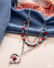 Load image into Gallery viewer, Frankly Flirting - Red Necklace