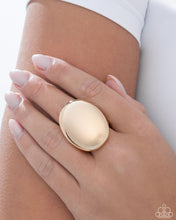 Load image into Gallery viewer, Omniscient Oval - Gold Ring