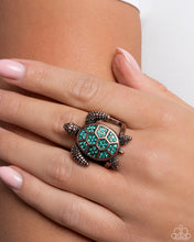 Load image into Gallery viewer, Turtle Triumph - Copper Ring