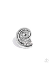 Load image into Gallery viewer, Shipwrecked Shell - Silver Ring