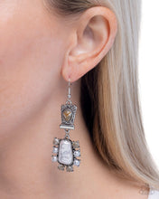 Load image into Gallery viewer, Synthetic Serenity - Silver Earrings