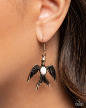 Load image into Gallery viewer, Soaring Stones - White Earrings