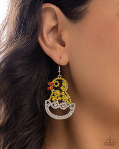 Chick Couture - Yellow Earrings