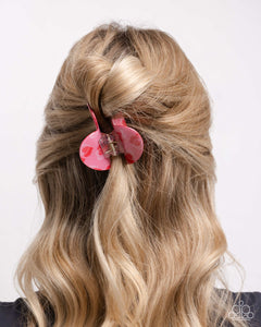 Courting Clip - Pink Hair Accessory