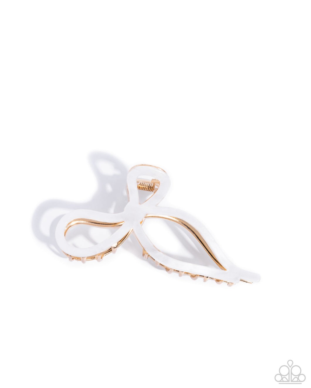 Coquette Clip - White Hair Accessory