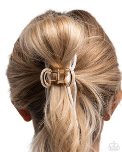 Coquette Clip - White Hair Accessory