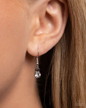 Load image into Gallery viewer, Panoramic Padlock - White Necklace