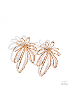 Growing Garden - Gold Earrings