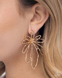 Growing Garden - Gold Earrings