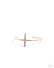 Load image into Gallery viewer, Holy Headline - Gold Cuff Bracelet