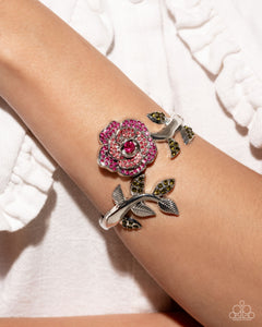 Bewitching Belle - Red Rose Cuff Bracelet - April 2025 Life of the Party