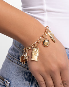 Jersey Journey -  Gold Bracelet