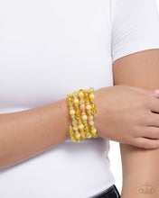 Load image into Gallery viewer, Colorful Chorus - Yellow Bracelet