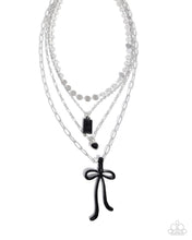 Load image into Gallery viewer, Coquette Cascade - Black Necklace