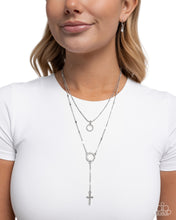 Load image into Gallery viewer, Faithfully Fierce - White Necklace