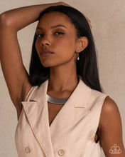 Load image into Gallery viewer, Fringe Formal - Silver Necklace - Empower Me Pink Exclusive 2025 - Paparazzi Accessories