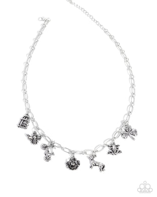 Storyteller Sheen - Silver Necklace