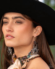 Load image into Gallery viewer, Western Warden - Black Earrings