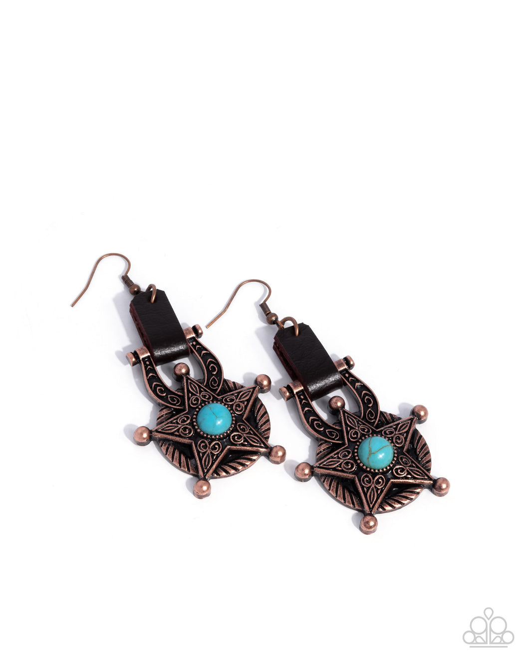Western Warden - Copper Earrings