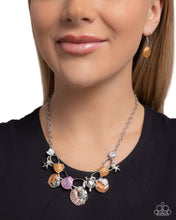 Load image into Gallery viewer, Oceanic Octave - Orange Necklace