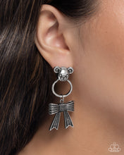 Load image into Gallery viewer, Bear in Mind - Silver Earrings