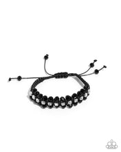 Load image into Gallery viewer, Embedded Effervescence - Black Bracelet