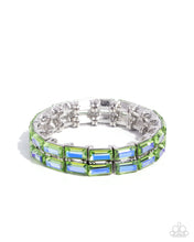 Load image into Gallery viewer, Symmetrical Statement - Green Bracelet