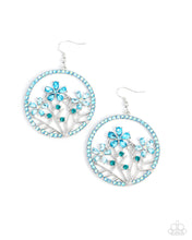 Load image into Gallery viewer, Basic Bouquet - Blue Earrings