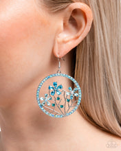Load image into Gallery viewer, Basic Bouquet - Blue Earrings