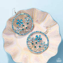 Load image into Gallery viewer, Basic Bouquet - Blue Earrings