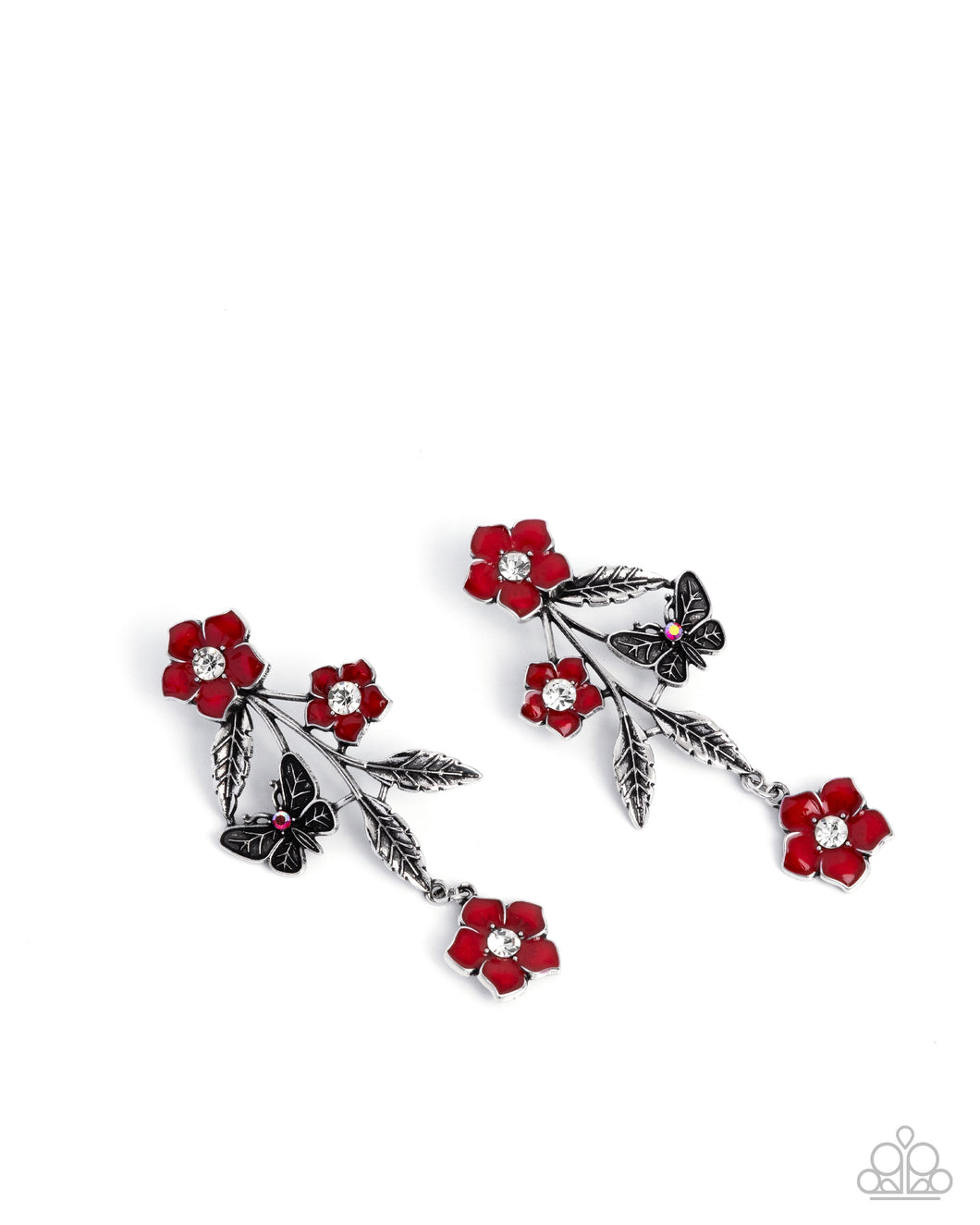 Whimsical Weekend - Red Earrings