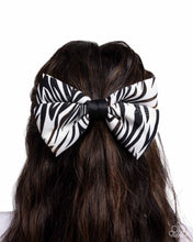 Load image into Gallery viewer, Zealous Zebra - White Hair Clip